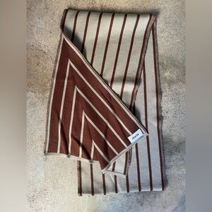Diarte reversible striped Lane Scarf